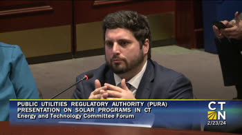 Click to Launch Energy and Technology Committee Informational Forum on the Status of Connecticut Solar Incentives